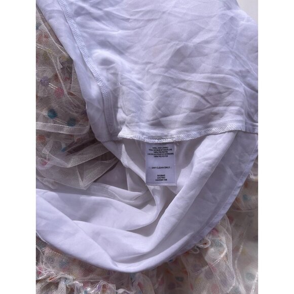 Norstrom Dot Top White Multicolor Dotted Sleeveless Women’s Sz Small NWT - Picture 13 of 13